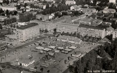 Joensuun ruutukaavakeskusta – moderni kivikaupunki